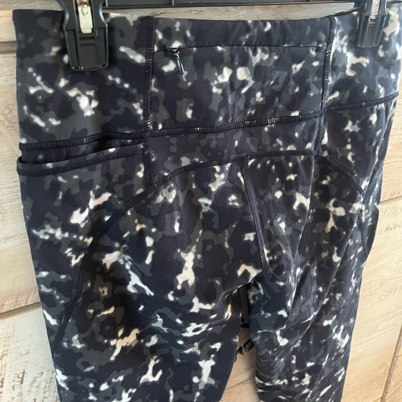 Sweaty Betty The Power Black & White Grey Dapple Leggings Medium - Picture 2 of 5